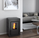 Estufa de pellets Aire Frontal Modelo BP-CH0 5,5 Kw - Imagen 2